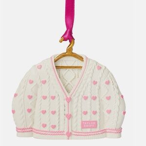 Taylor Swift Lover Album Cardigan Ornament  - NEW